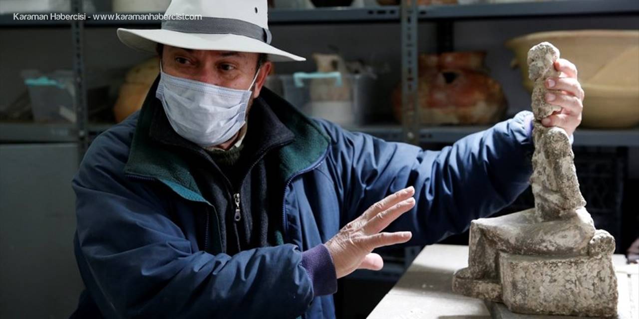 Kültepe'de Eski Tunç Çağı'na Ait Tanrıça Heykeli Bulundu