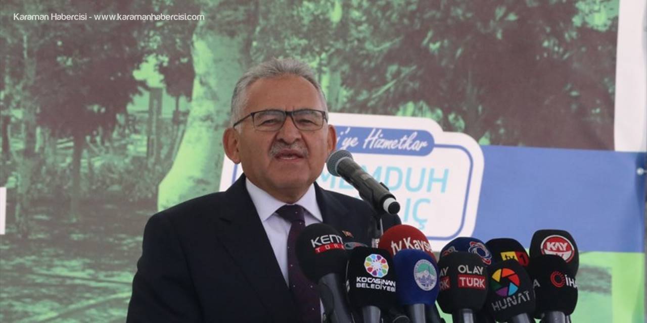 Büyükkılıç, Alsancak Parkı'nın Açılışını Gerçekleştirdi