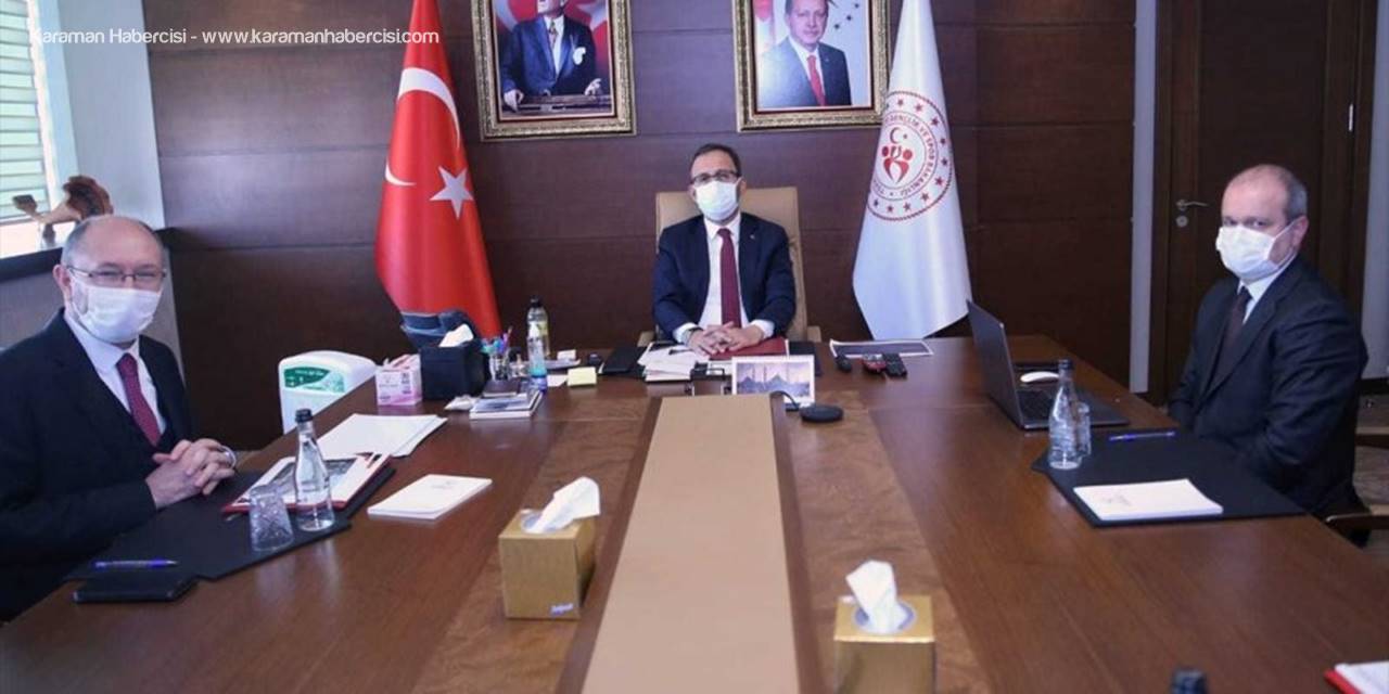 AÜ Rektörü Erdal, Gençlik Ve Spor Bakanı Kasapoğlu'nu Ziyaret Etti