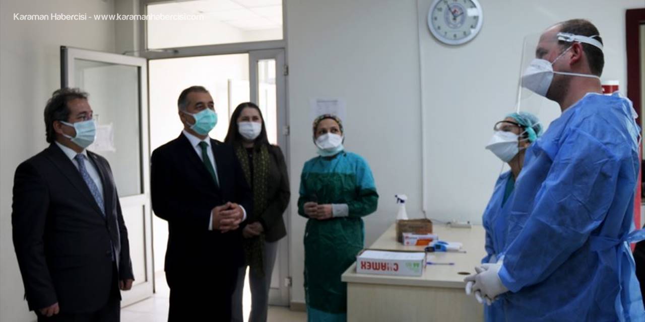 Çalışan Sağlığı Dairesi Başkanı Duman'dan Sağlıkçılara Ziyaret