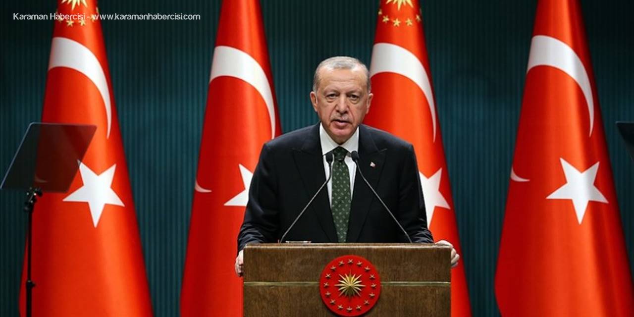 Cumhurbaşkanı Erdoğan Kovid-19'a ilişkin yeni tedbirleri açıkladı