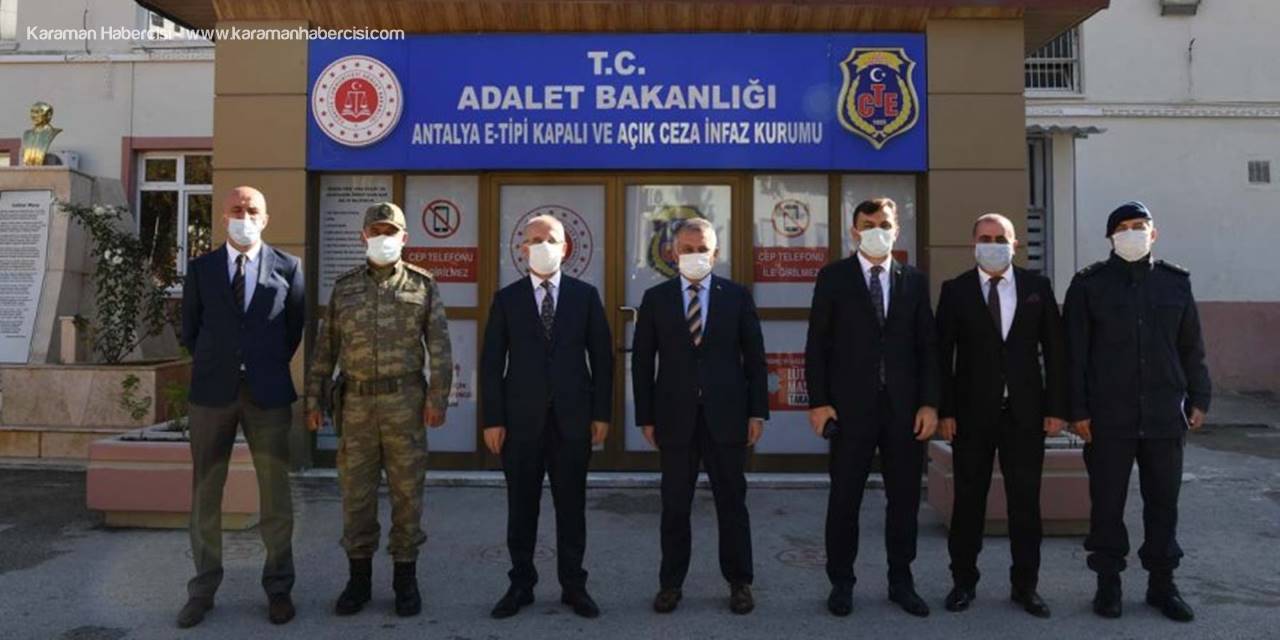 Antalya Ceza İnfaz Kurumu Koronavirüsü Dışarıda Mahkum Ediyor