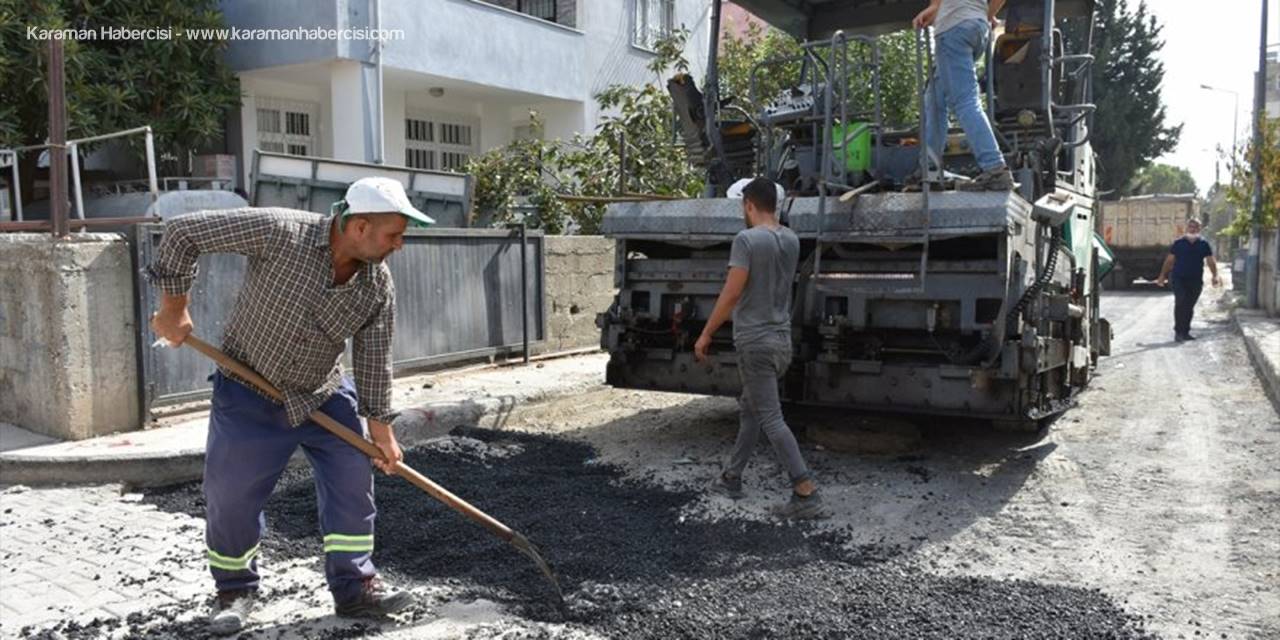 Tarsus'ta Altyapı Çalışmaları Sürüyor