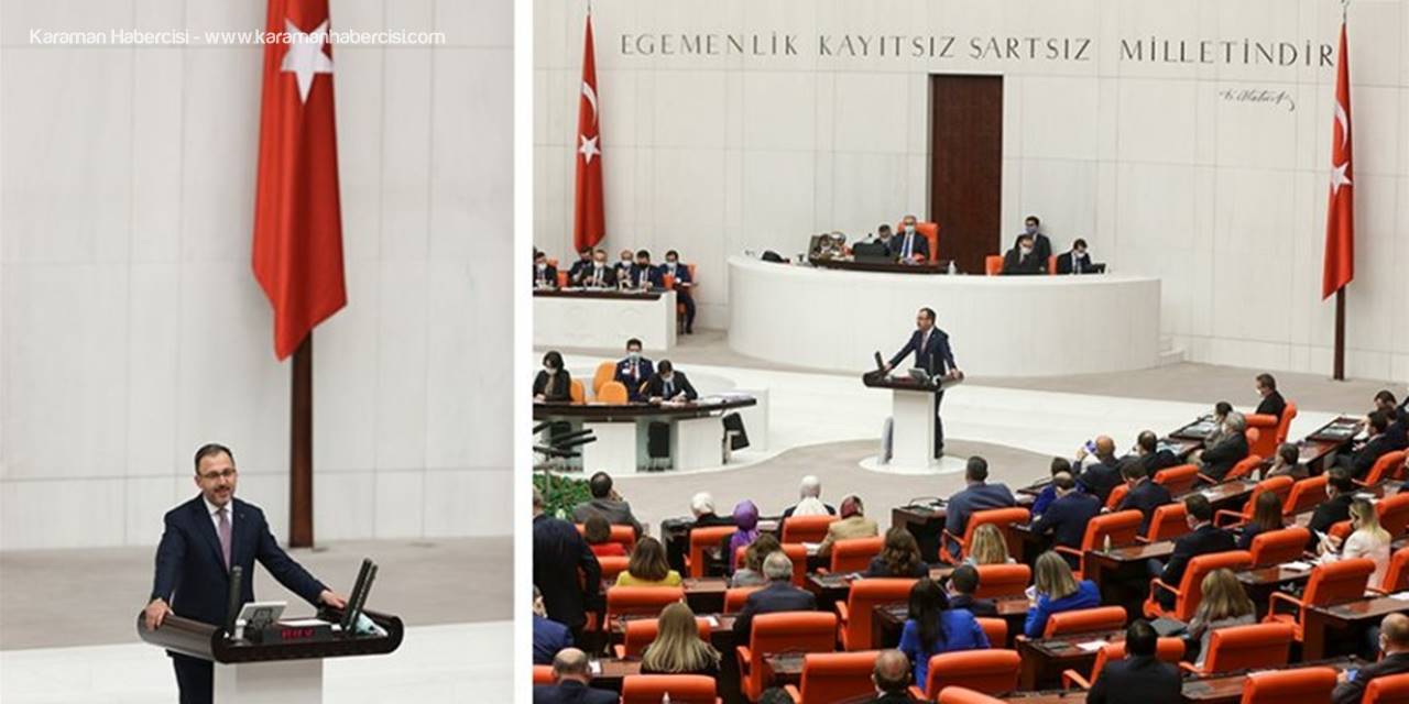 Gençlik Ve Spor Bakanlığı'nın 2021yılı Bütçesi TBMM'de Kabul Edildi
