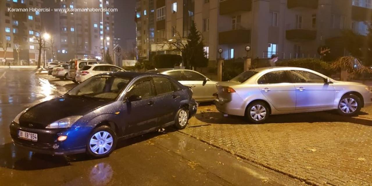 Kayseri'de Trafik Kazası: 1 Yaralı