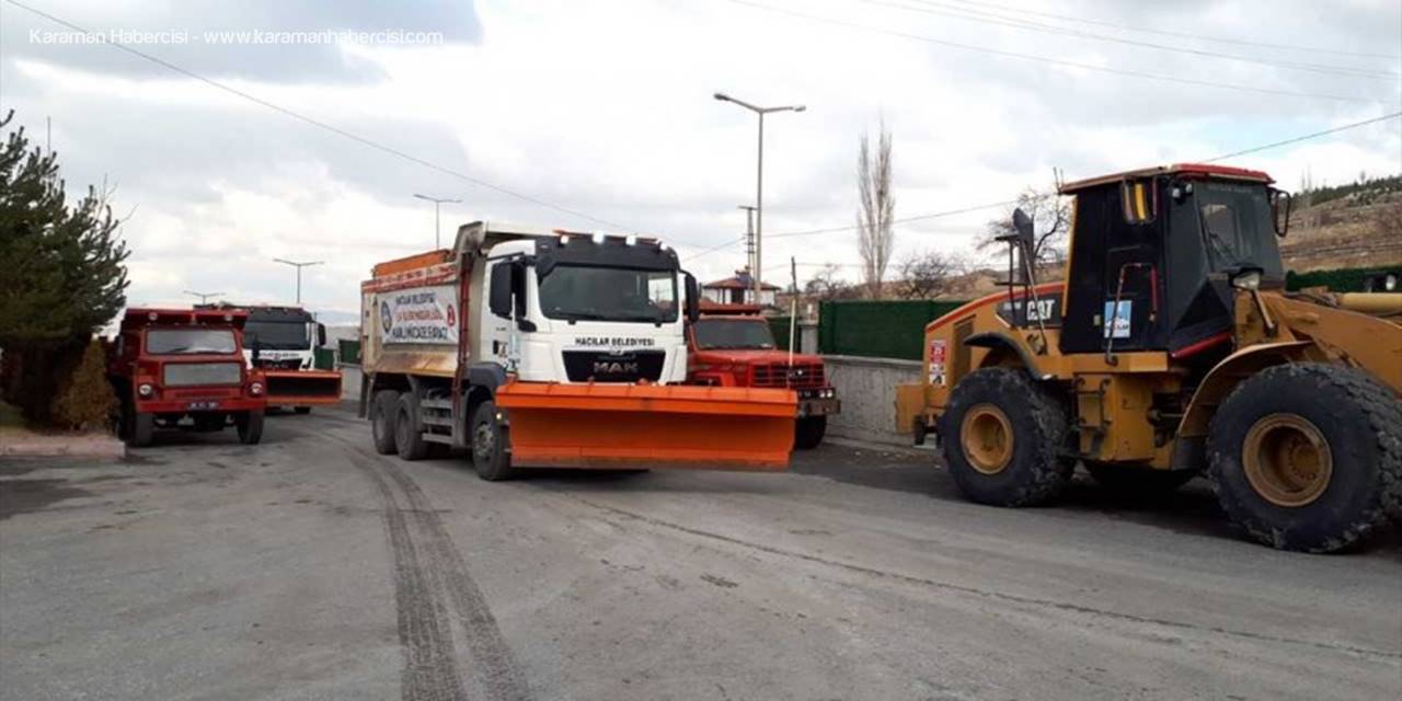 Hacılar Belediyesi Kışa Hazır
