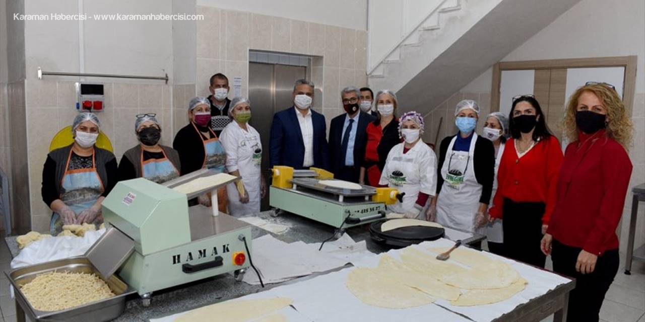 Başkan Uysal'dan Antalya Kadın Girişimi Kooperatifi'ne Ziyaret