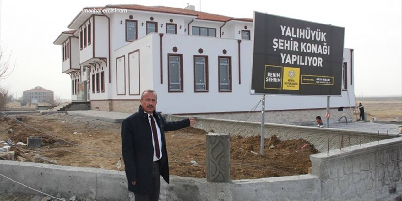 Yalıhüyük Şehir Konağı İnşaatında Sona Gelindi