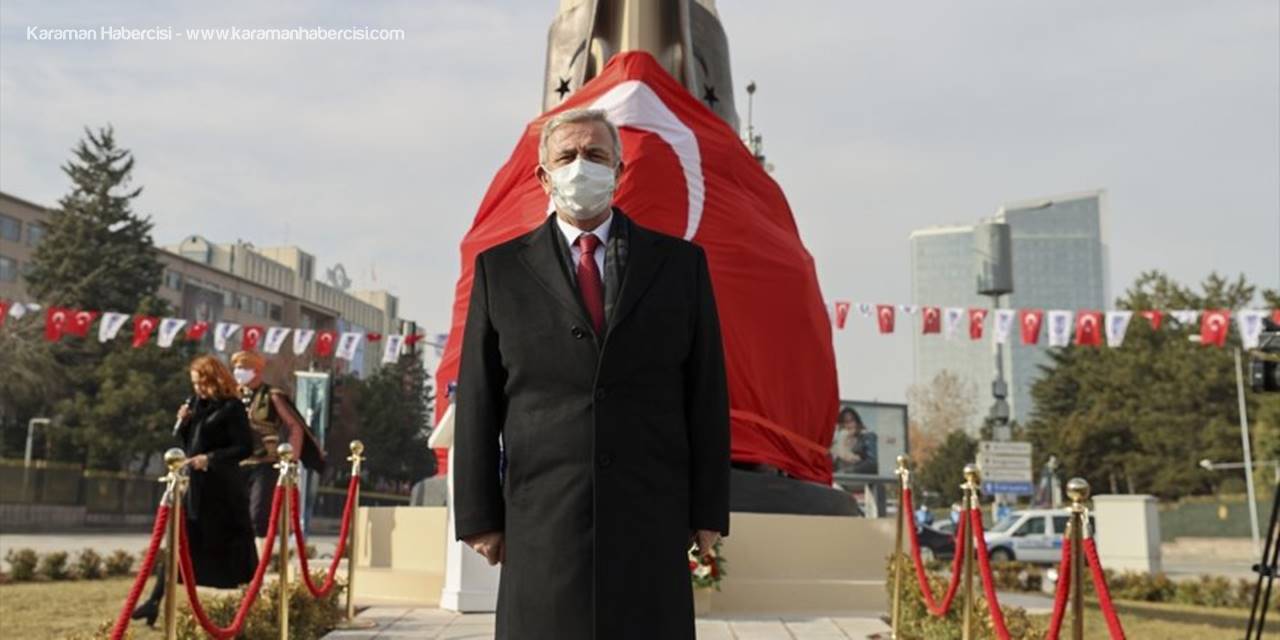 Atatürk'ün Ankara'ya Gelişinin Anısına Yapılan "27 Aralık Kızılca Gün Anıtı" Açıldı