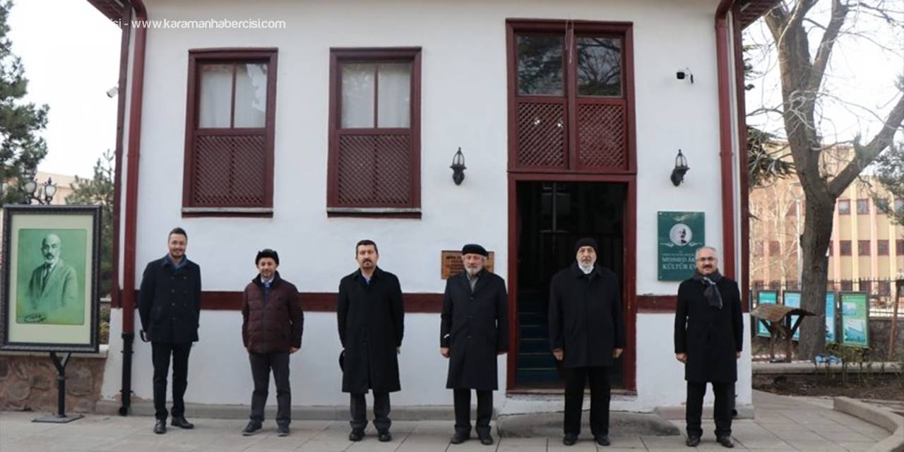 İstiklal Şairi Mehmet Akif Ersoy, Vefatının 84'üncü Yılında Taceddin Dergahı'nda Anıldı