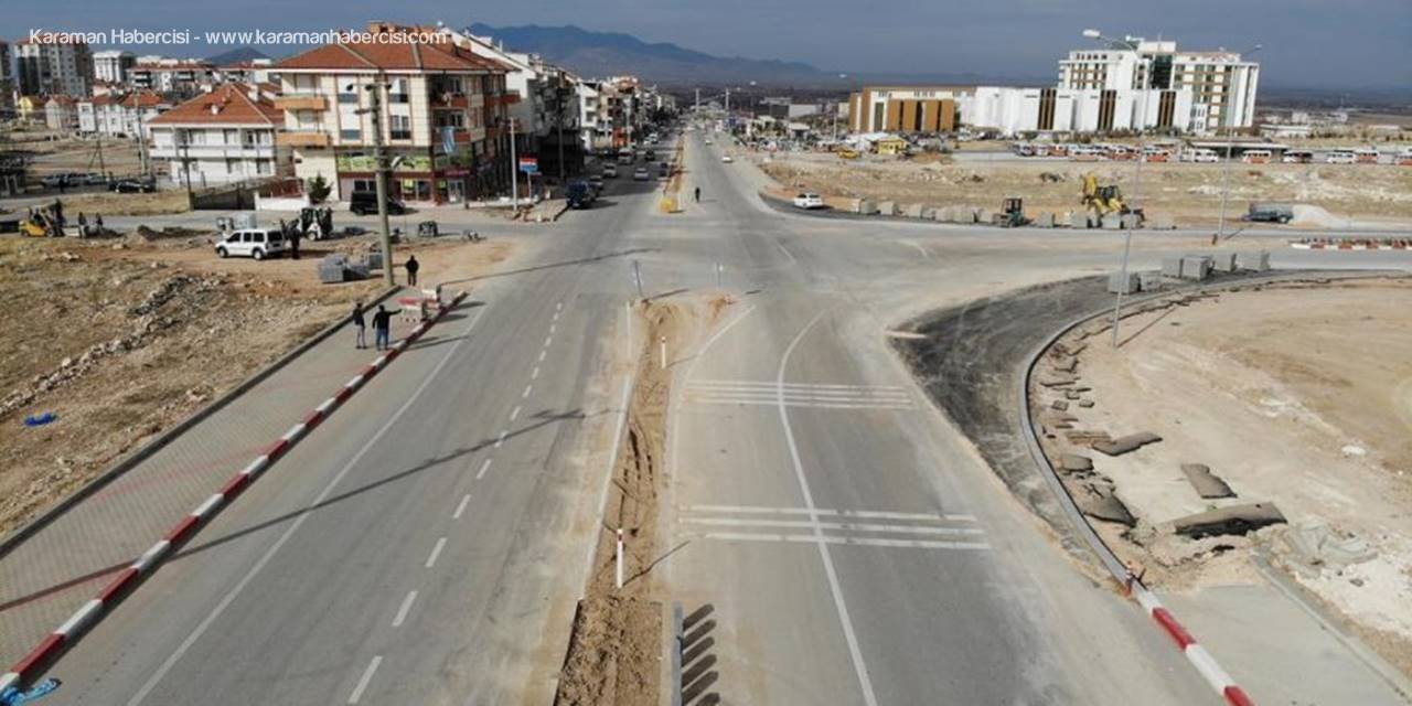 Şehit Ömer Halisdemir Caddesindeki Kavşak Genişletiliyor