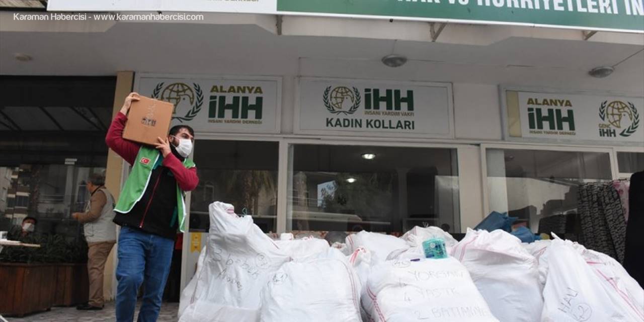 Alanya'dan Suriye'ye Yardım Tırı Gönderildi
