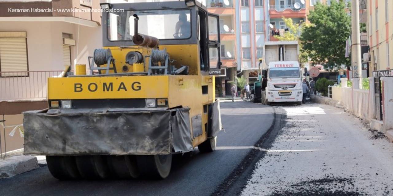 Aksaray Belediyesi 2020'de 95 Bin Ton Asfalt Serdi