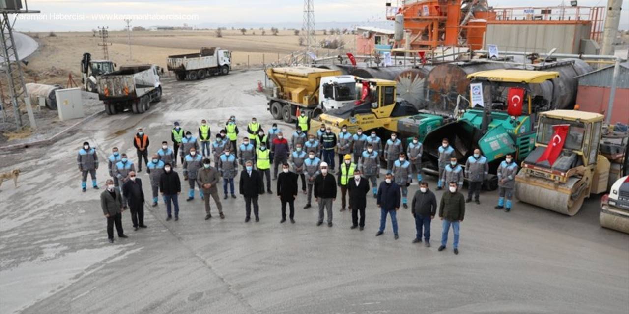 Başkan Palancıoğlu, Asfalt Şantiyesini Ziyaret Etti