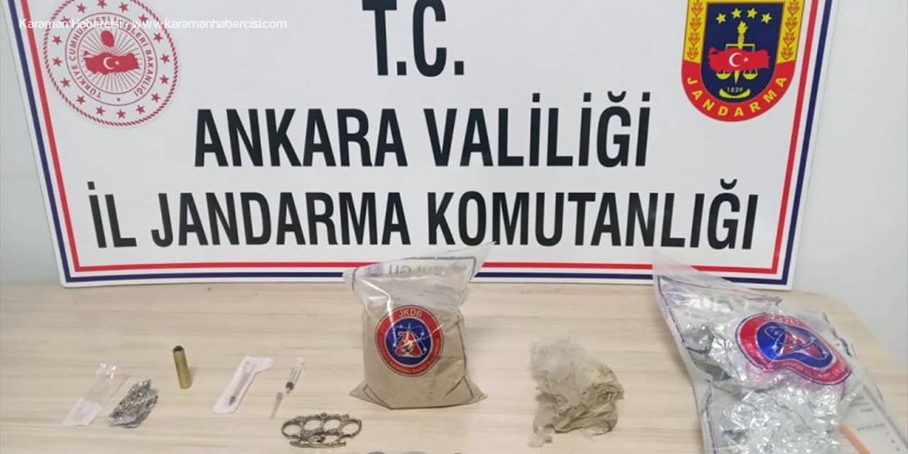 Ankara'da Uyuşturucu Ticareti Yaptıkları İddia Edilen 2 Kişi Tutuklandı