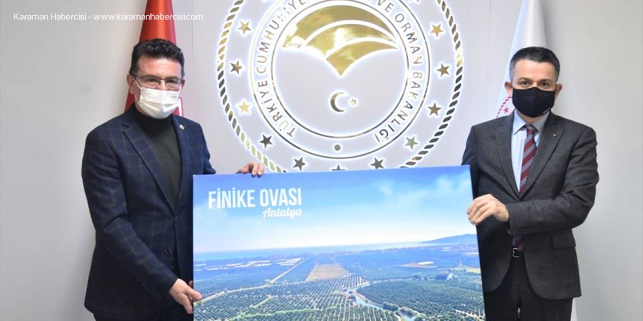 Milletvekili Uslu, Bakan Pakdemirli'yi Ziyaret Etti