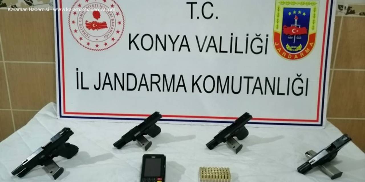Konya'da Jandarmadan Silah Operasyonu