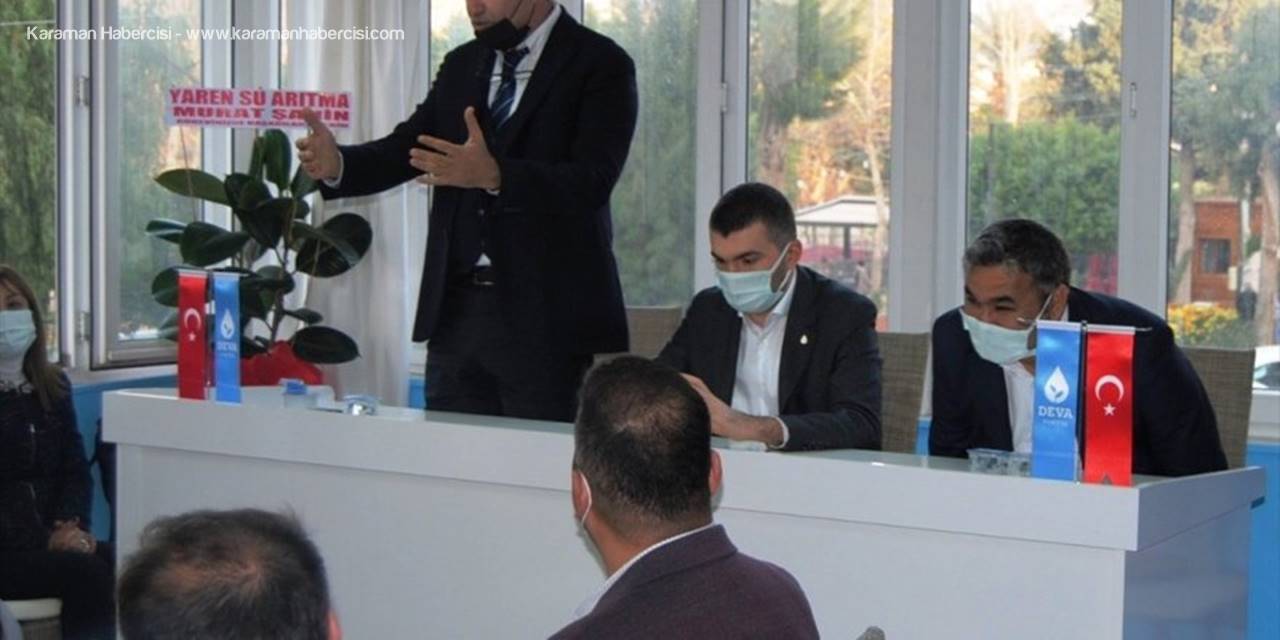 Deva Parti Genel Başkan Yardımcısı Babaoğlan, Mersin'de
