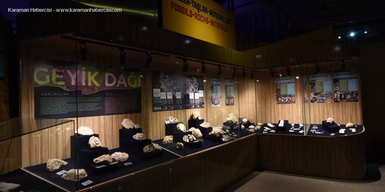 Konya Bilim Merkezi’nde "Fosil-taş-mineral Sergisi" Açıldı