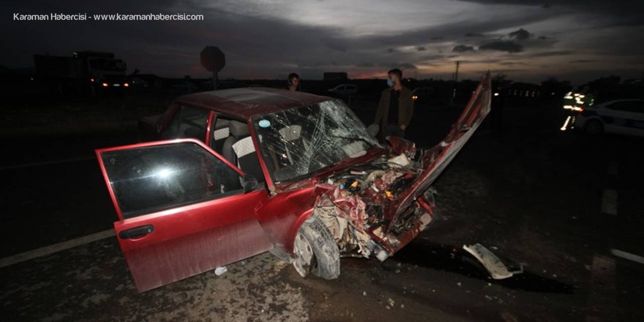 Konya'da Trafik Kazası: 2 Yaralı