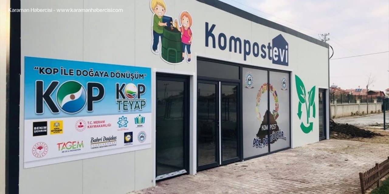 Konya'da Gıda Atıkları Kompost Oluyor