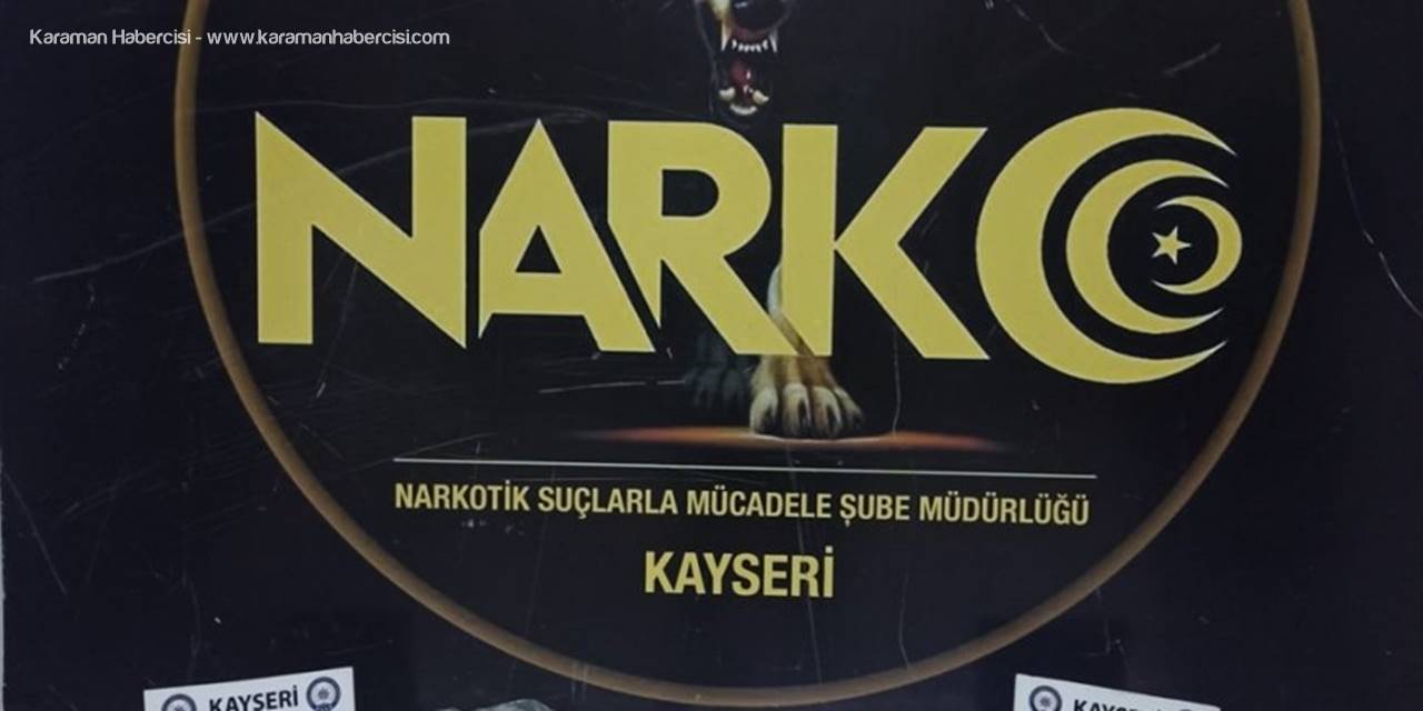 Kayseri'de Havya Makinesine Gizlenmiş Uyuşturucu Bulundu