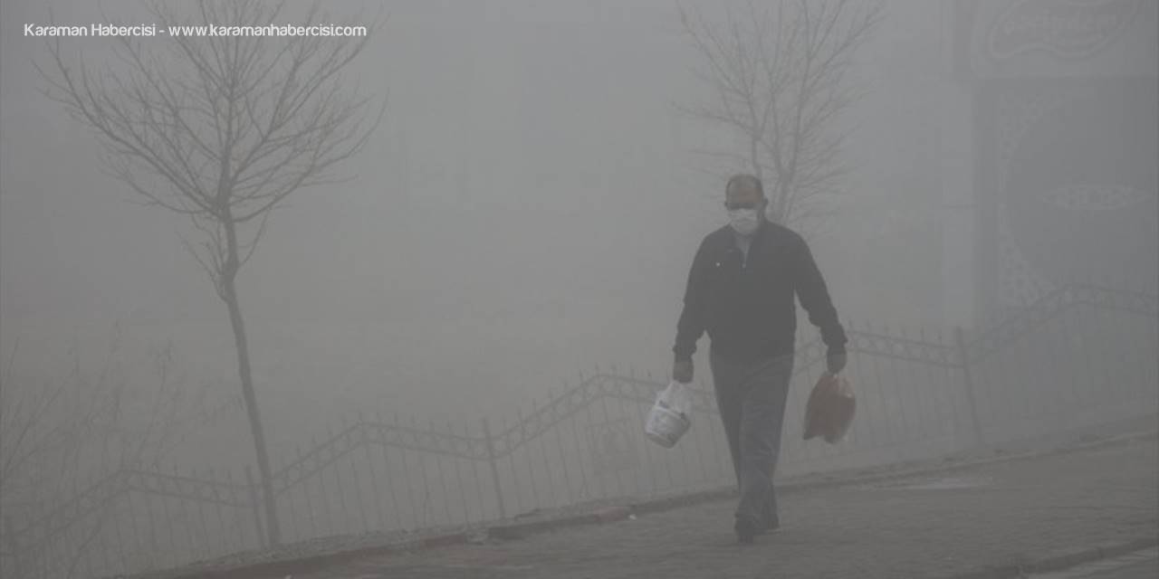 Konya'da Yoğun Sis Etkili Olmaya Devam Ediyor