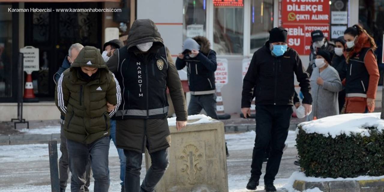 Eskişehir'de Uyuşturucu Operasyonunda 6 Şüpheli Tutuklandı