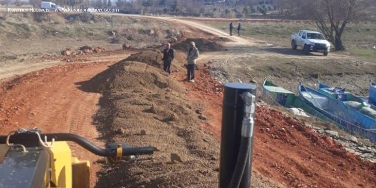 Hüyük'ün Sahil Yolları Yeniden Düzenleniyor