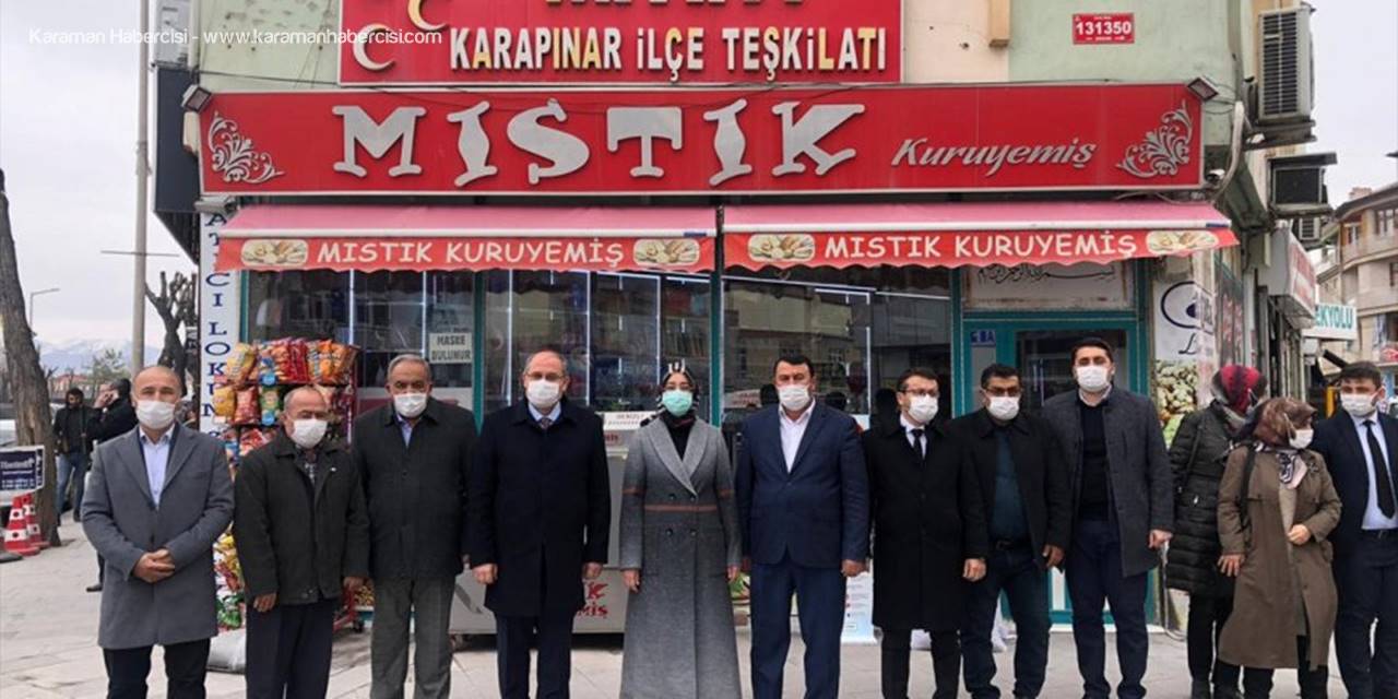 AK Parti Milletvekili Gülay Samancı, Karapınar'da