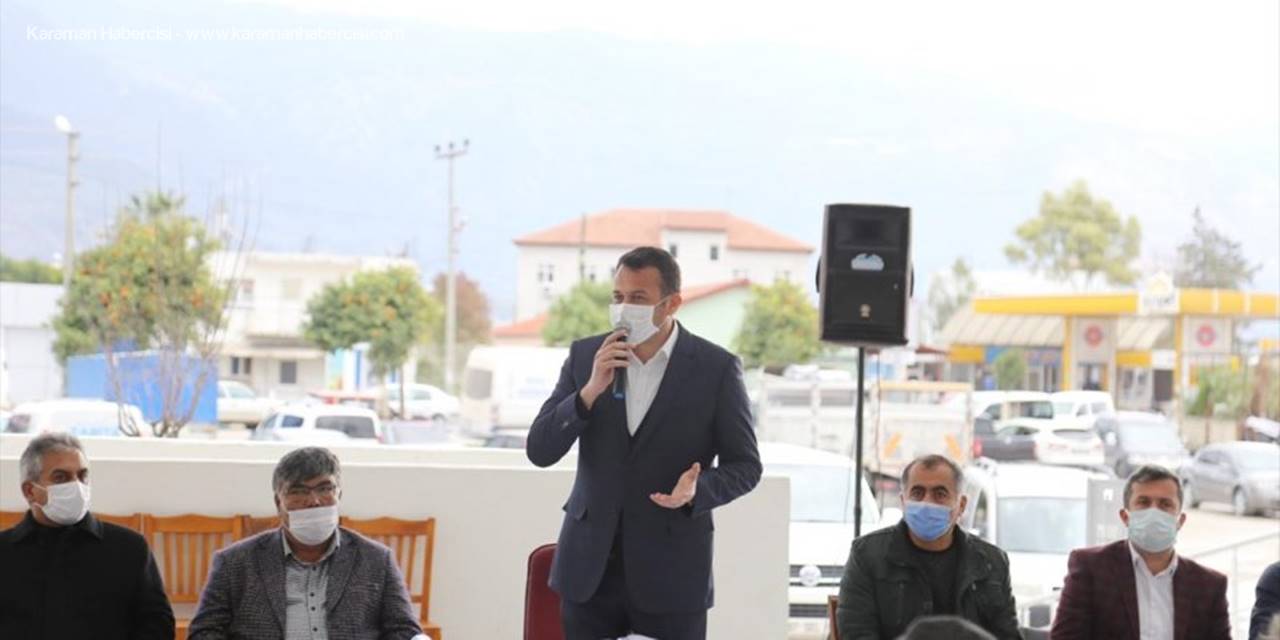 Kaş Belediye Başkanı Mutlu Ulutaş Esnafla Bir Araya Geldi