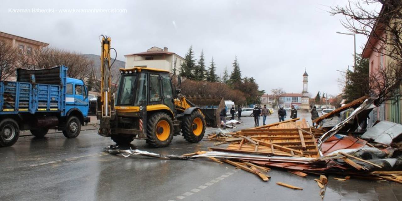 Karaman, Konya, Aksaray ve Niğde İçin Fırtına Uyarısı