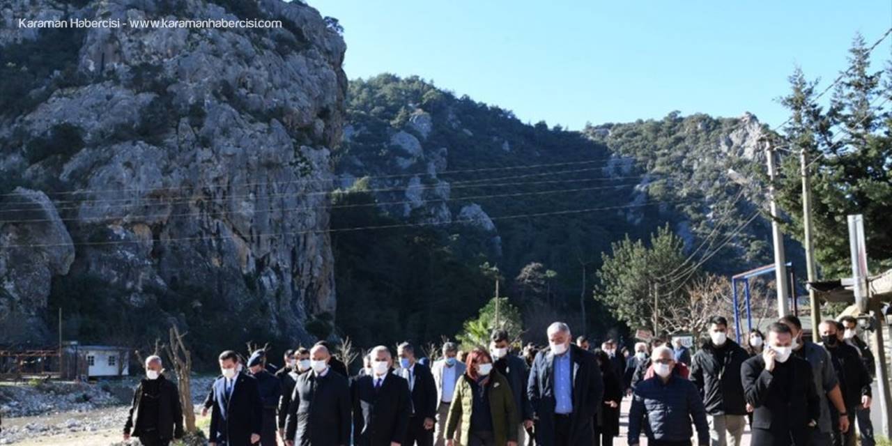 Kültür Ve Turizm Bakanı Mehmet Nuri Ersoy, Olimpos'u Ziyaret Etti
