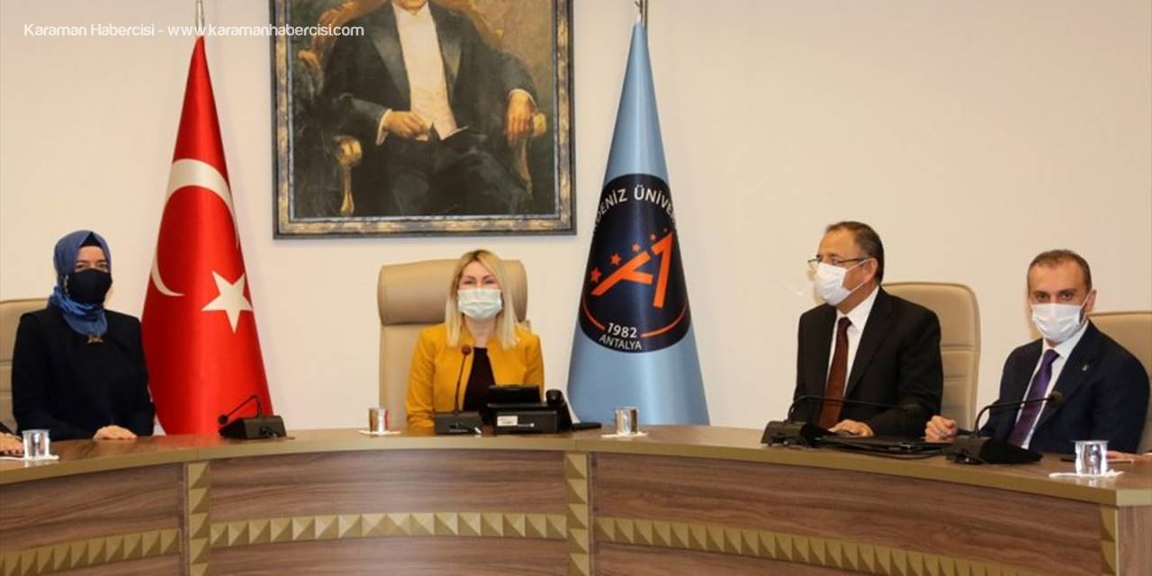 Ak Parti Genel Başkan Yardımcıları Özhaseki, Kandemir Ve Kaya'dan Rektör Özkan'a Ziyaret