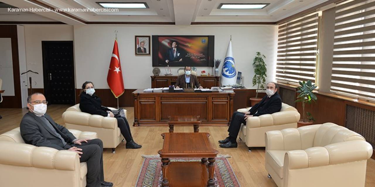MEVKA Genel Sekreteri İhsan Bostancı'dan Rektör Akgül'e Ziyaret