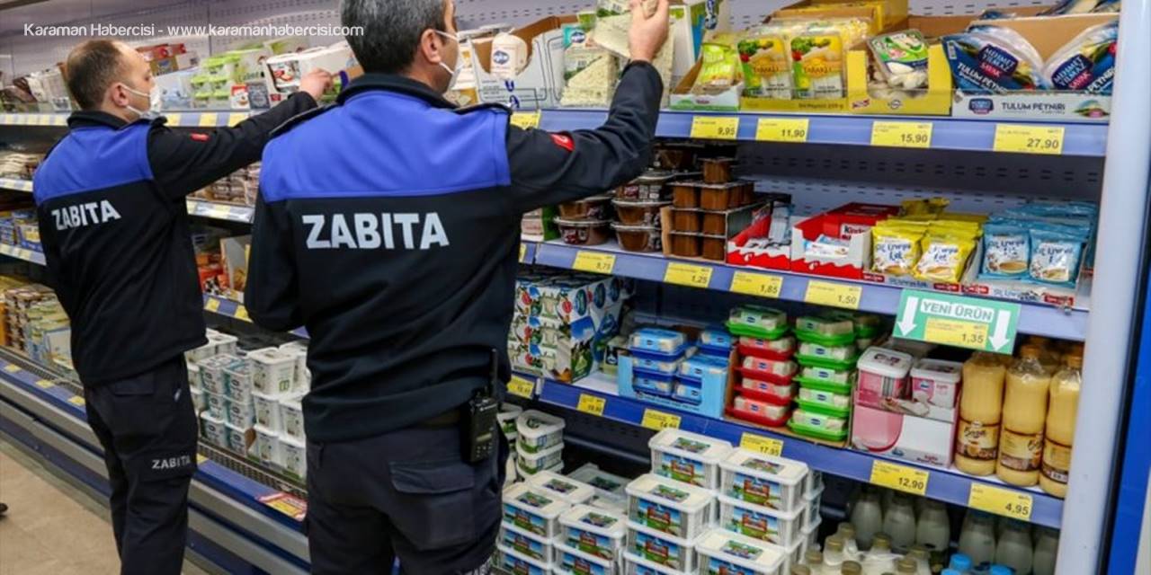 Meram Belediyesine Bağlı Zabıta Ekipleri Marketlerde Fiyat Denetimi Yaptı