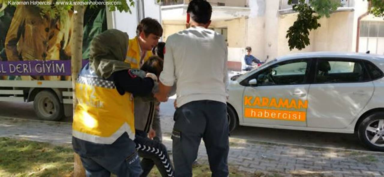 Karaman’da Parkta Baygınlık Geçiren Genç Hastaneye Kaldırıldı