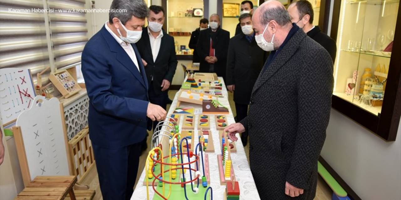 Selçuklu Belediye Başkanı Pekyatırmacı'dan Selçuklu Özel Eğitim Meslek Okuluna Ziyaret