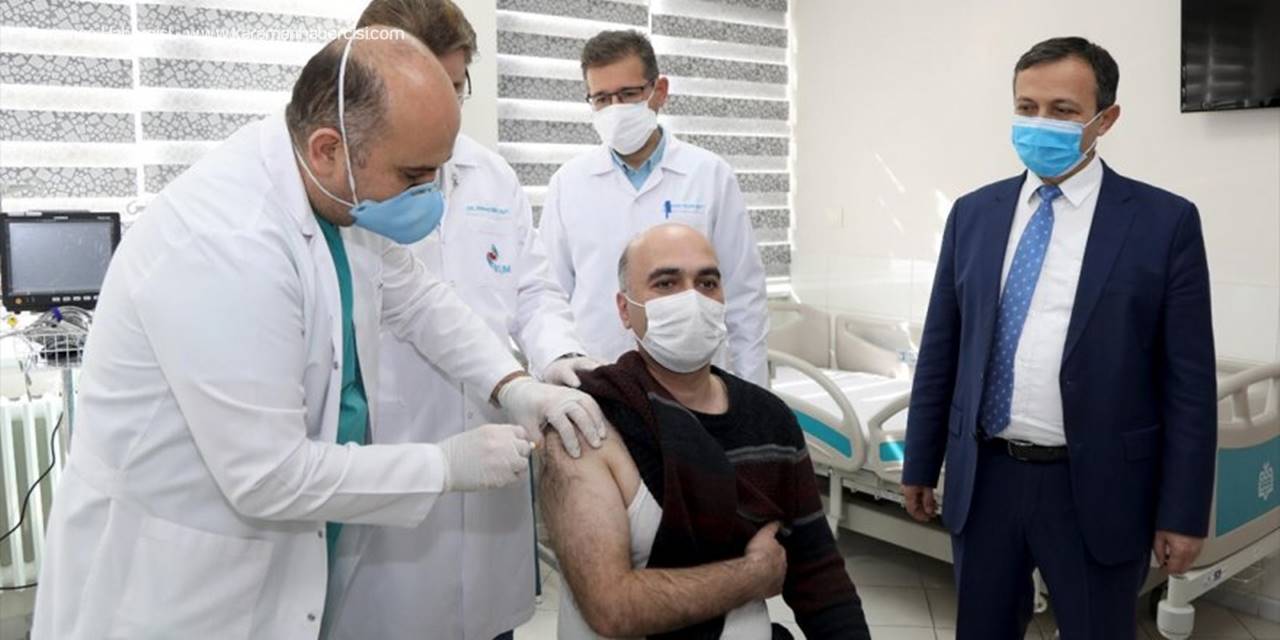 ERÜ'de Kovid-19 Aşı Adayının Faz-2 Çalışmalarında İlk Doz Gönüllülere Uygulanmaya Başlandı