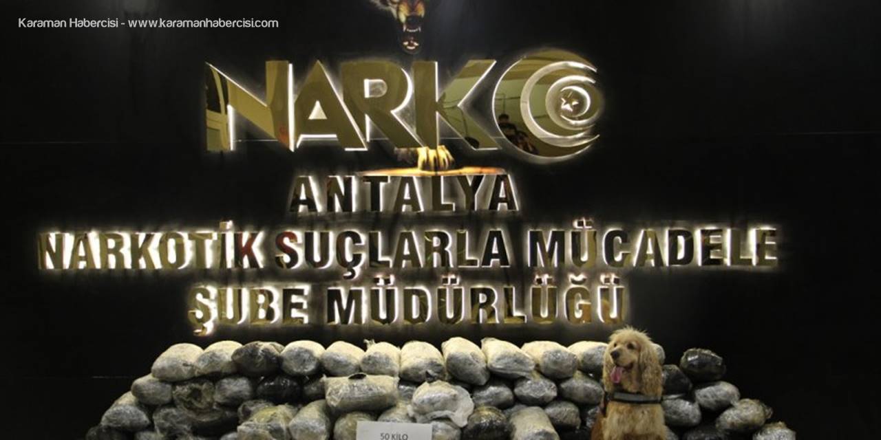 Antalya'da Elektrik Trafosuna 50 Kilogram Uyuşturucu Gizledikleri Öne Sürülen 2 Şüpheli Tutuklandı