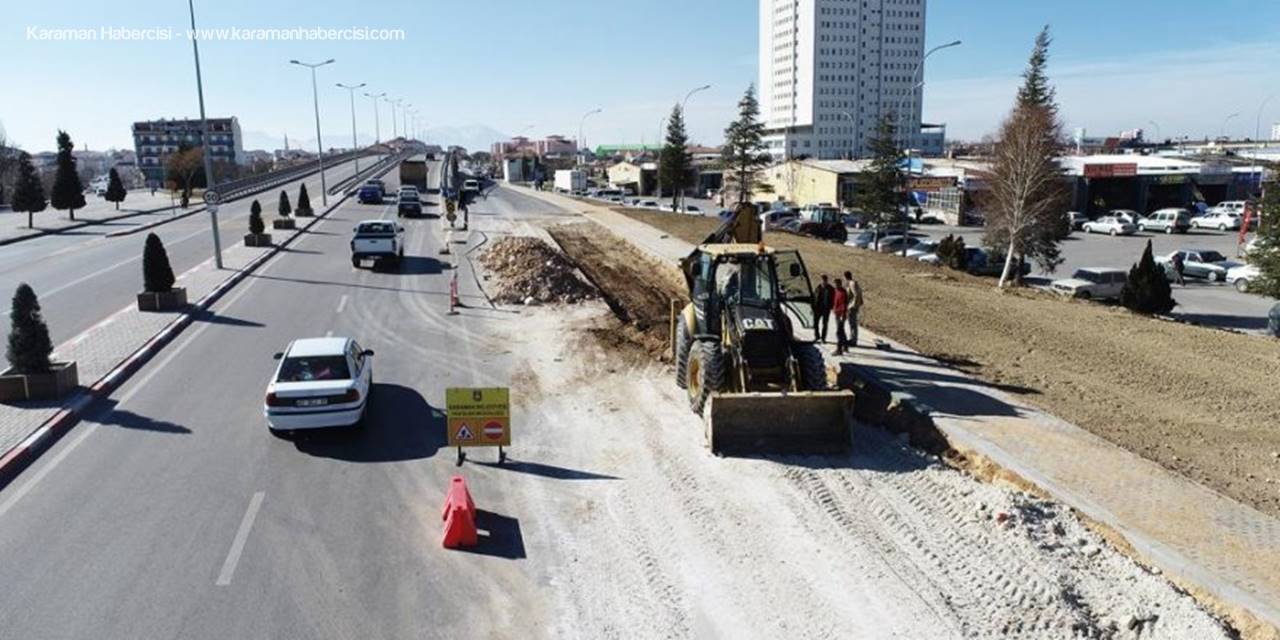 Sanayi Kavşağında Yol Genişletme Çalışması