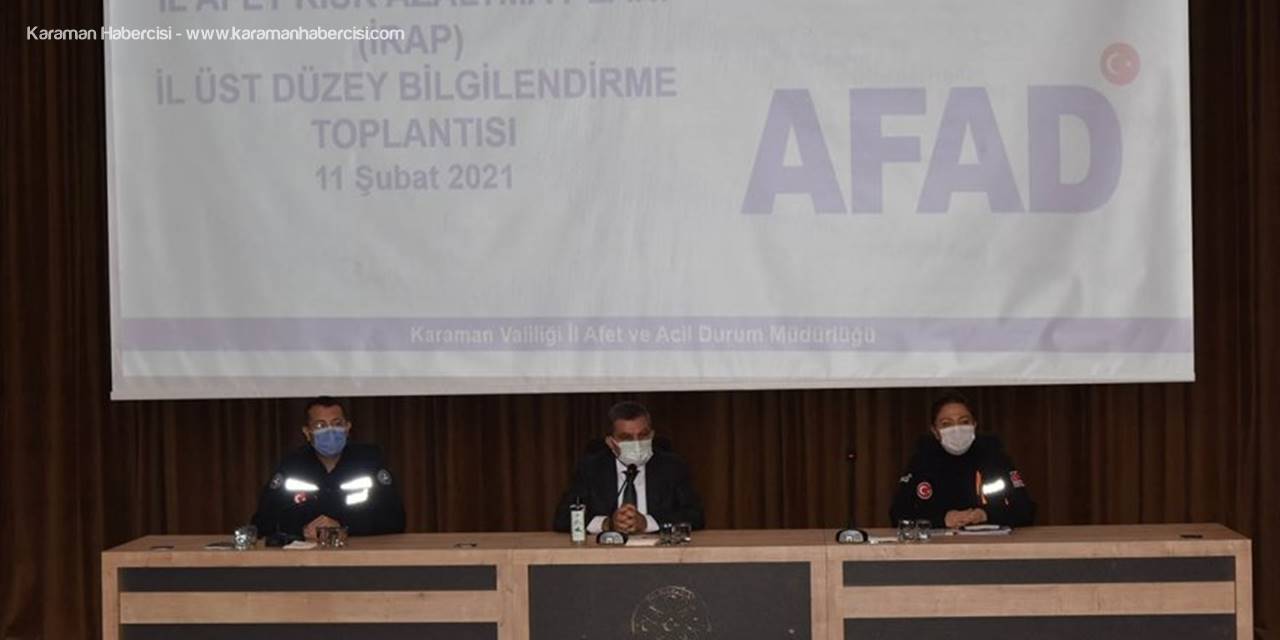 Karaman İrap Bilgilendirme Ve Tanıtım Toplantısı Yapıldı