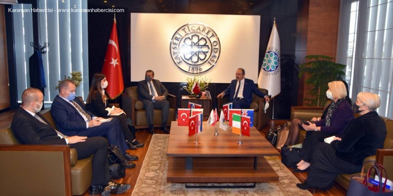 Büyükelçilerden KTO'ya Ziyaret