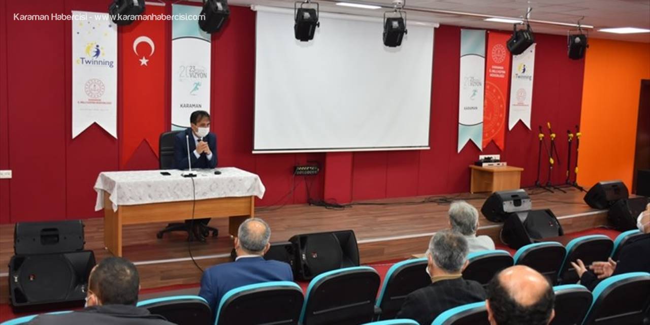 Karaman'da "Okulum Temiz" Belgesi Okul Yöneticilerine Verildi