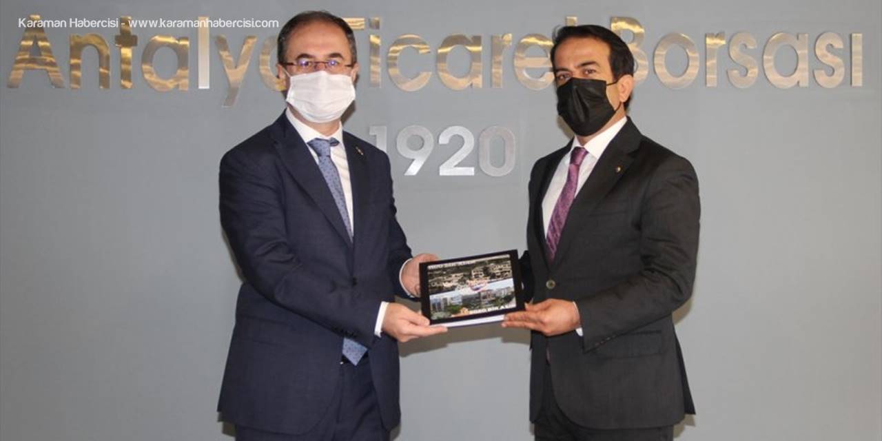 Antalya Vergi Dairesi Başkanı İlhan Karayılan'dan ATB'ye Ziyaret