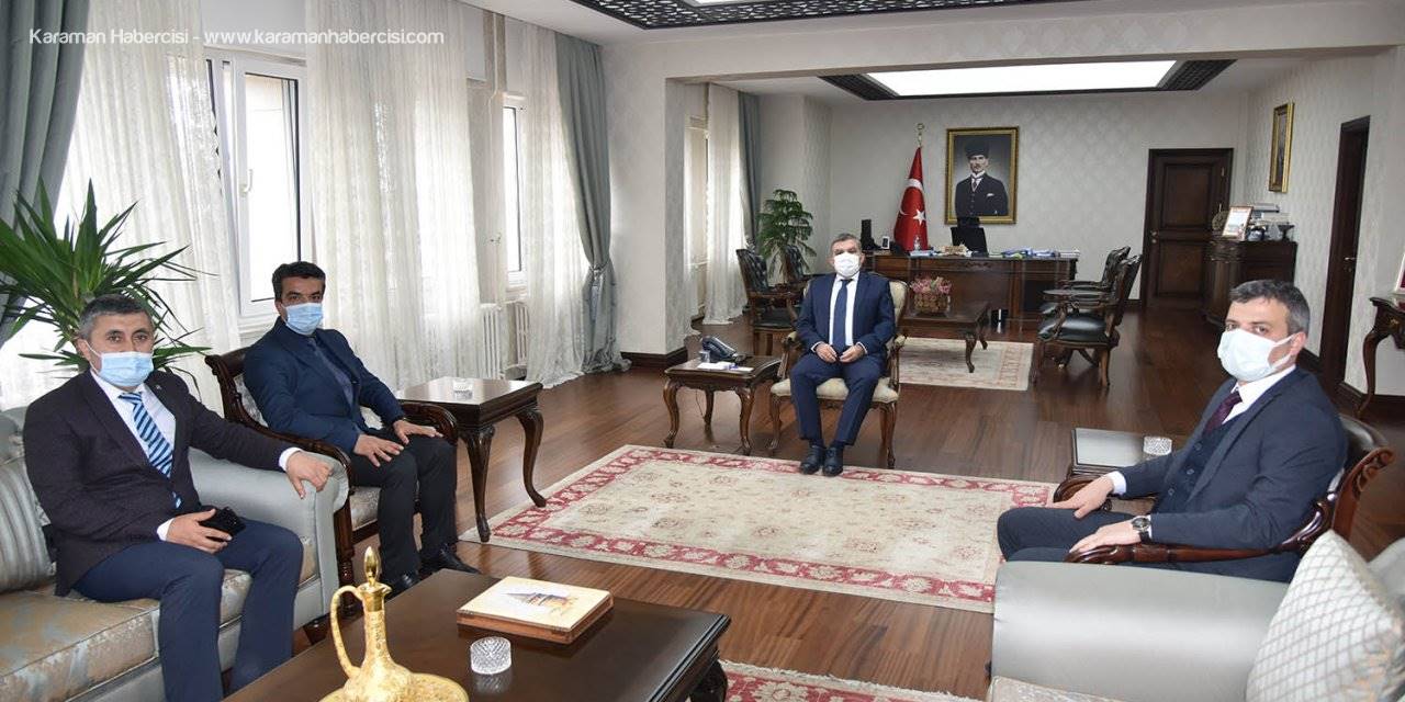 Tapu ve Kadastro Konya Bölge Müdürü Akkul’dan Vali Işık’a Ziyaret