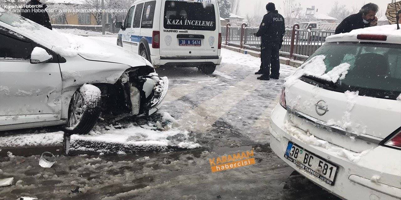 Kayseri'de trafik kazası