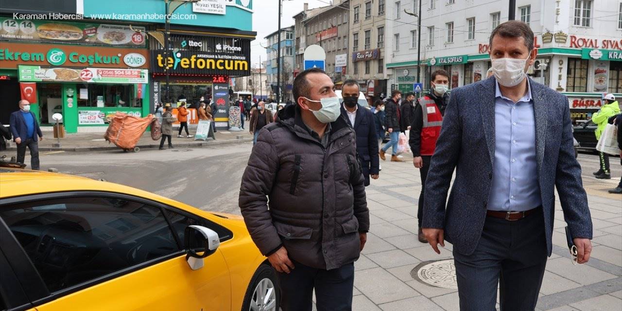 Niğde ve Kayseri'de Kovid-19 Denetimleri
