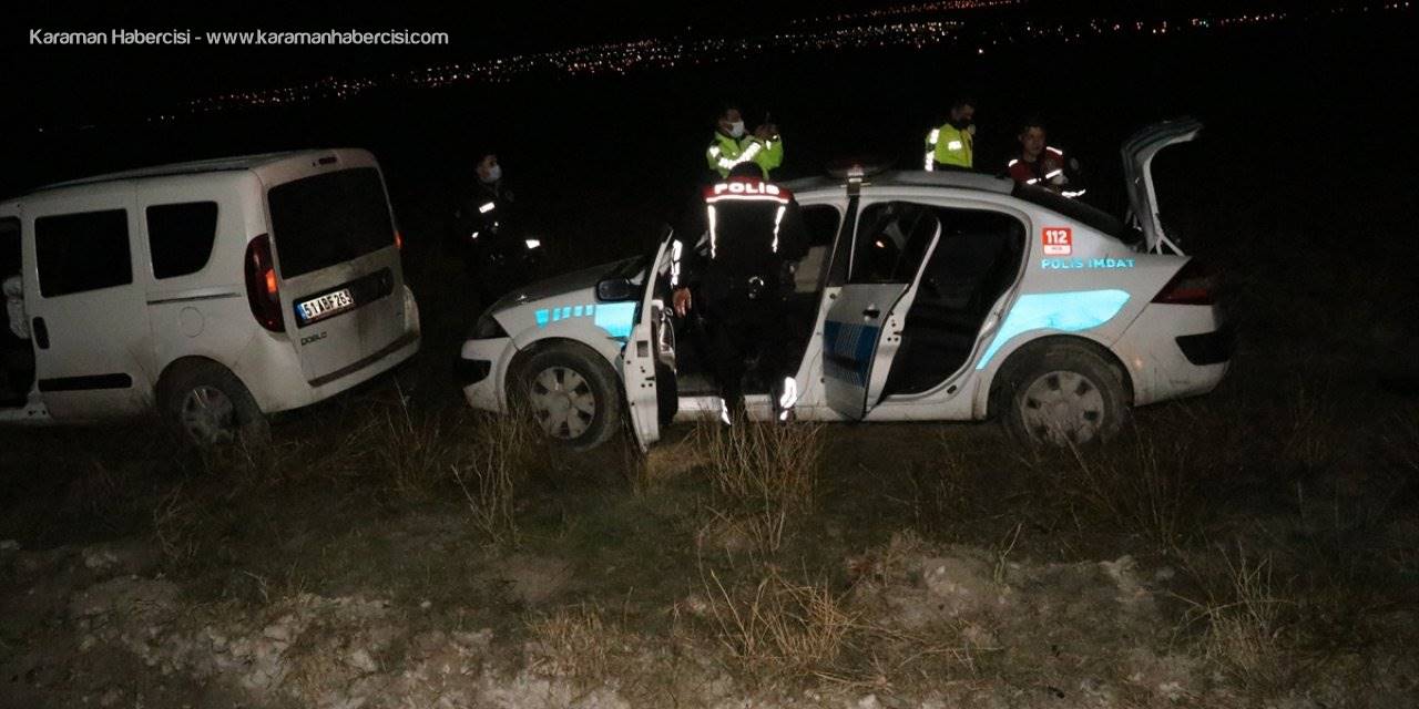 Niğde'de Polisin "dur" İhtarına Uymayıp Kaçan Otomobil Kaza Yaptı
