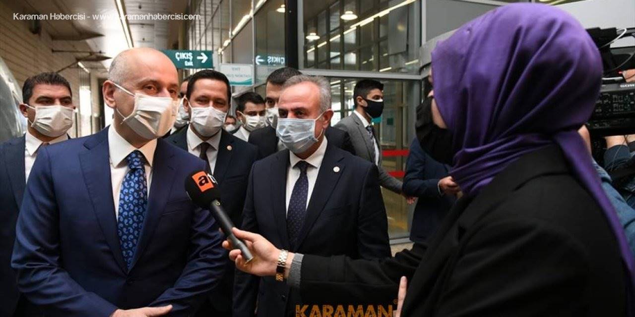 Bakan ve Vekiller Ankara'dan Karaman'a YHT İle Geliyorlar